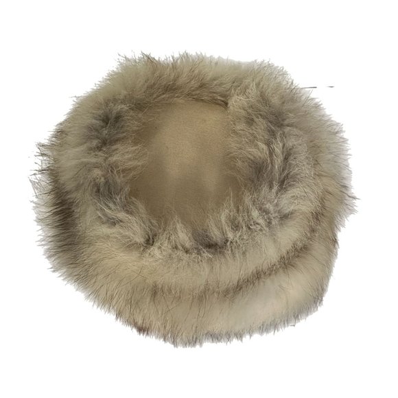 Hiki By New Wadley Womens One Size Round Pillbox Style Hat Unknown Fur Vintage main image 5
